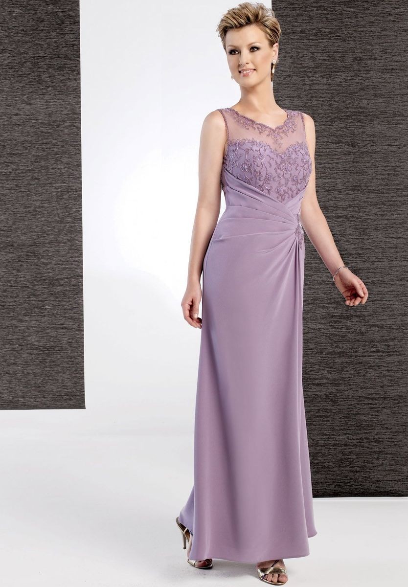 Purple Mother of the Groom Dresses for Bride