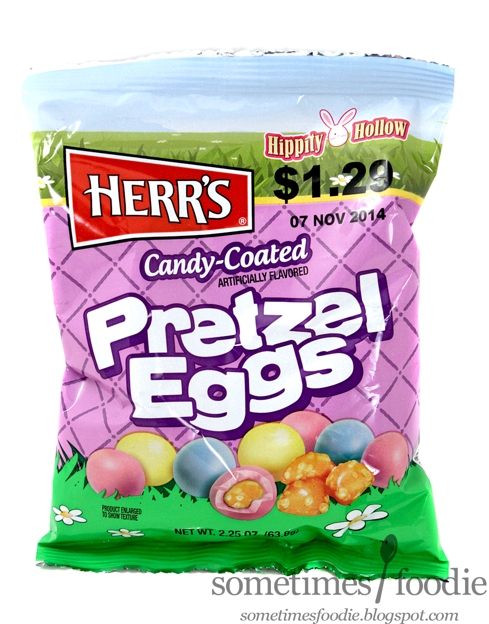 Sometimes Foodie Candy Coated Pretzel Eggs Easter Gift