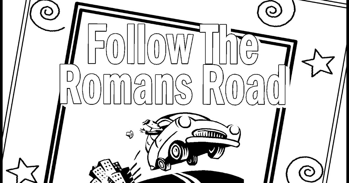 Children's Gems In My Treasure Box: Romans Road Coloring ...