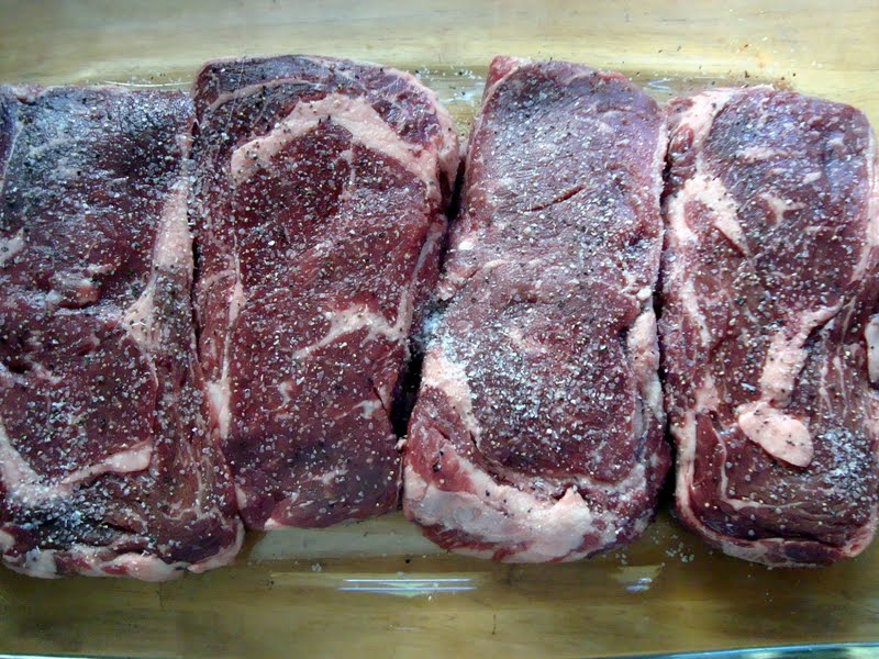 A Couple in the Kitchen Smoked Ribeye Steaks