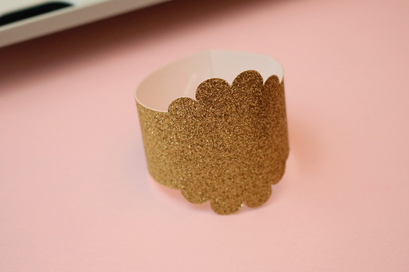 DIY napkin rings with Cricut Explore Air 2 LAURA'S little PARTY