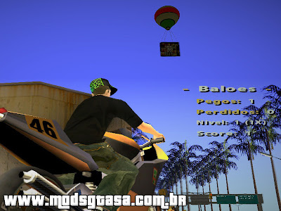 Resgatar Balões Mod Cleo para GTA San Andreas
