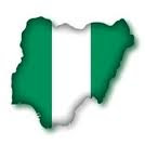 Nigeria-Flag map