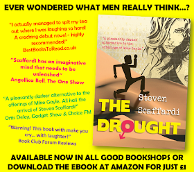 Steven Scaffardi, The Drought, Stand Up Comedy, Stand Up Comedian, Comedian, Comedy, Lad Lit, Chick lit for men, funny books, Christmas presents, Christmas present for women, Christmas present for men, Gifts for men, Gifts for women, Books for men, Books for women, 