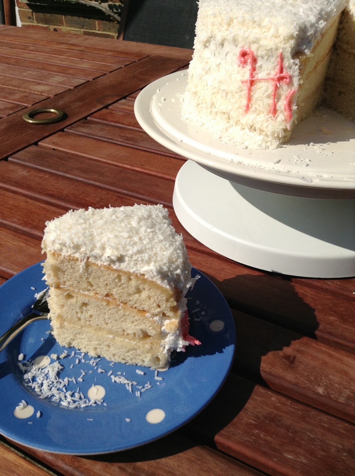 The Darling Cake Company Coconut Meringue Cake