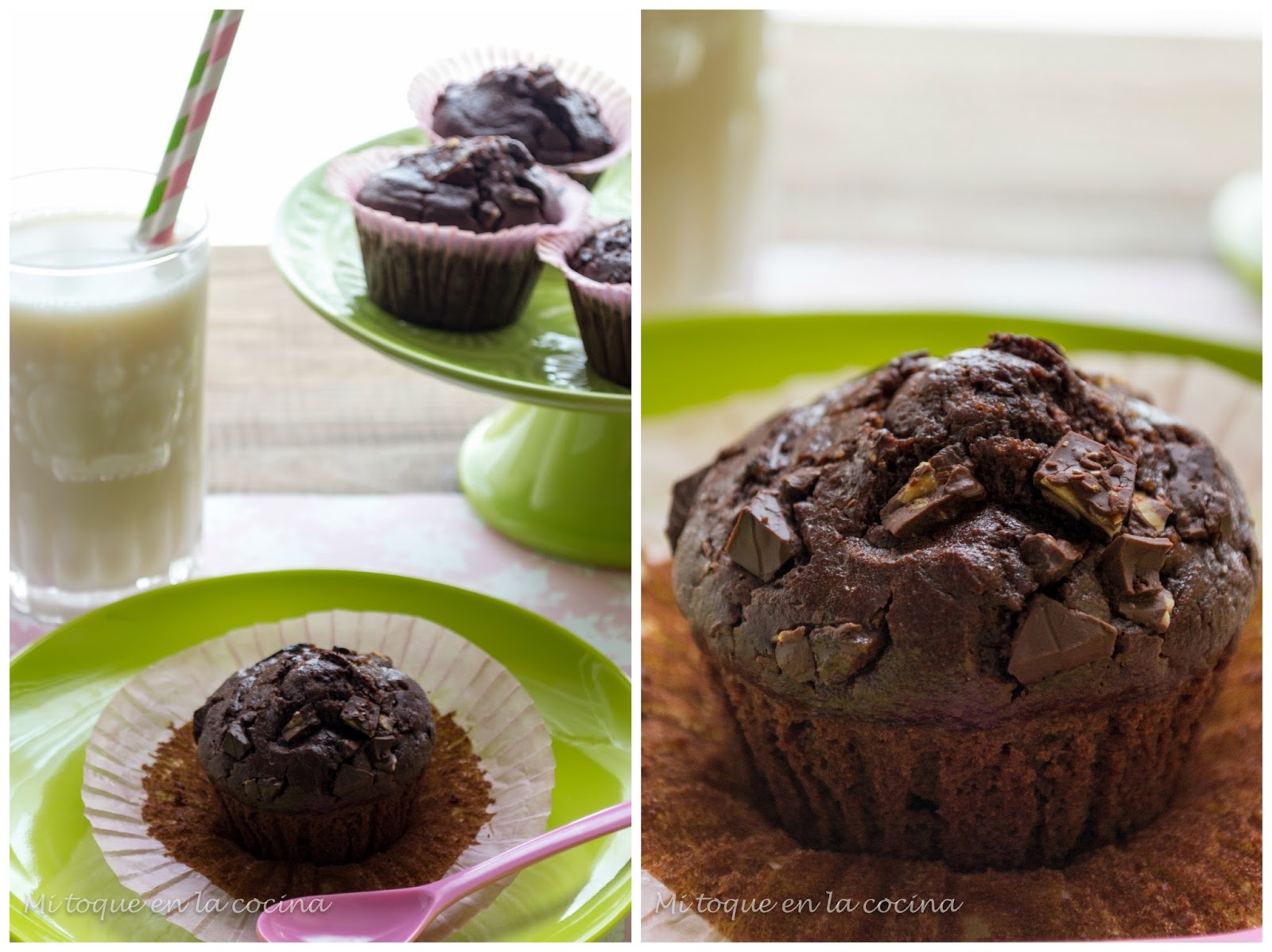 Mi toque en la cocina Muffins de chocolate y naranja