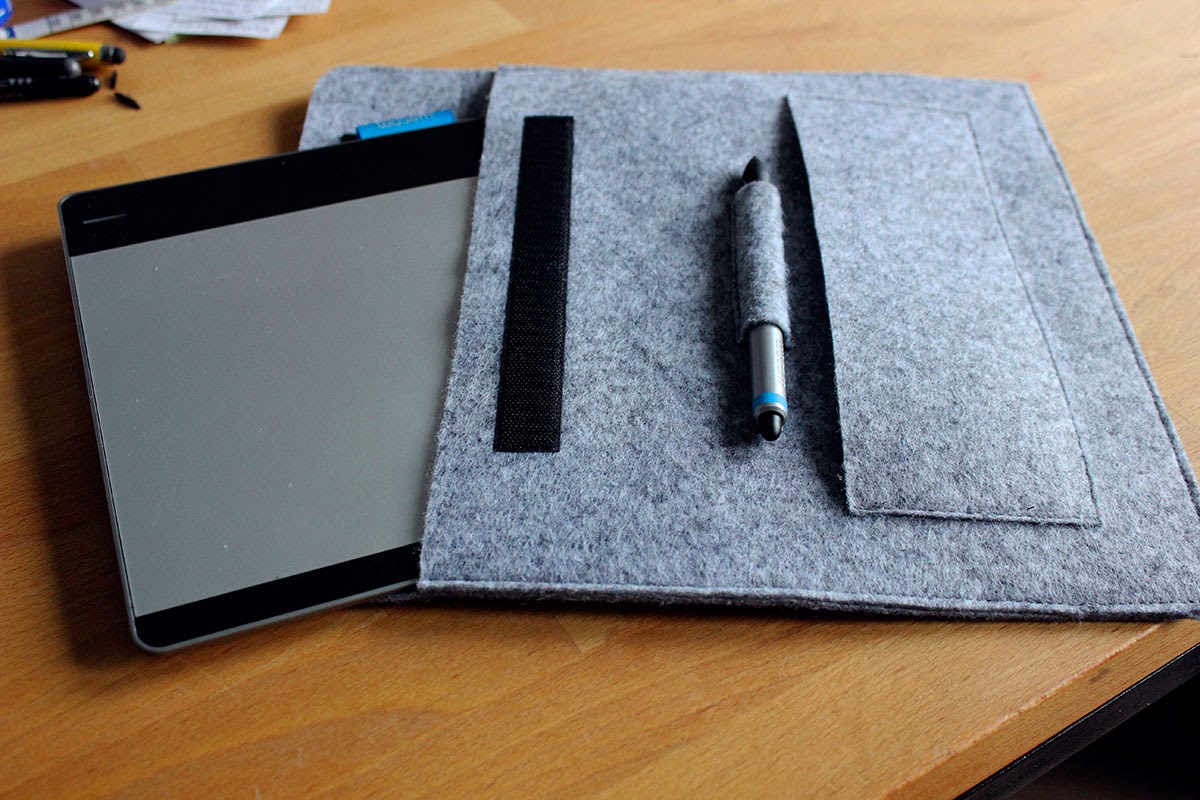 Never Kiss a Cactus DIY Felt Tablet Cover