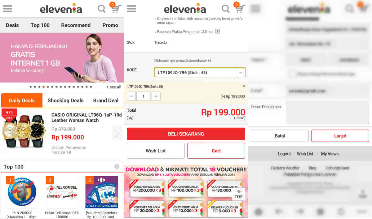 Cara Belanja di Aplikasi Android Elevenia di Zenfone 6 Cara Belanja di Aplikasi Android Elevenia di ASUS Zenfone 6