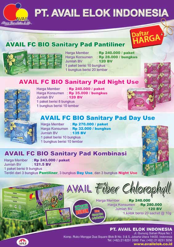 My Blog Produk PT Avail Elok Indonesia