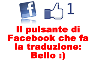 Pulsante traduzione