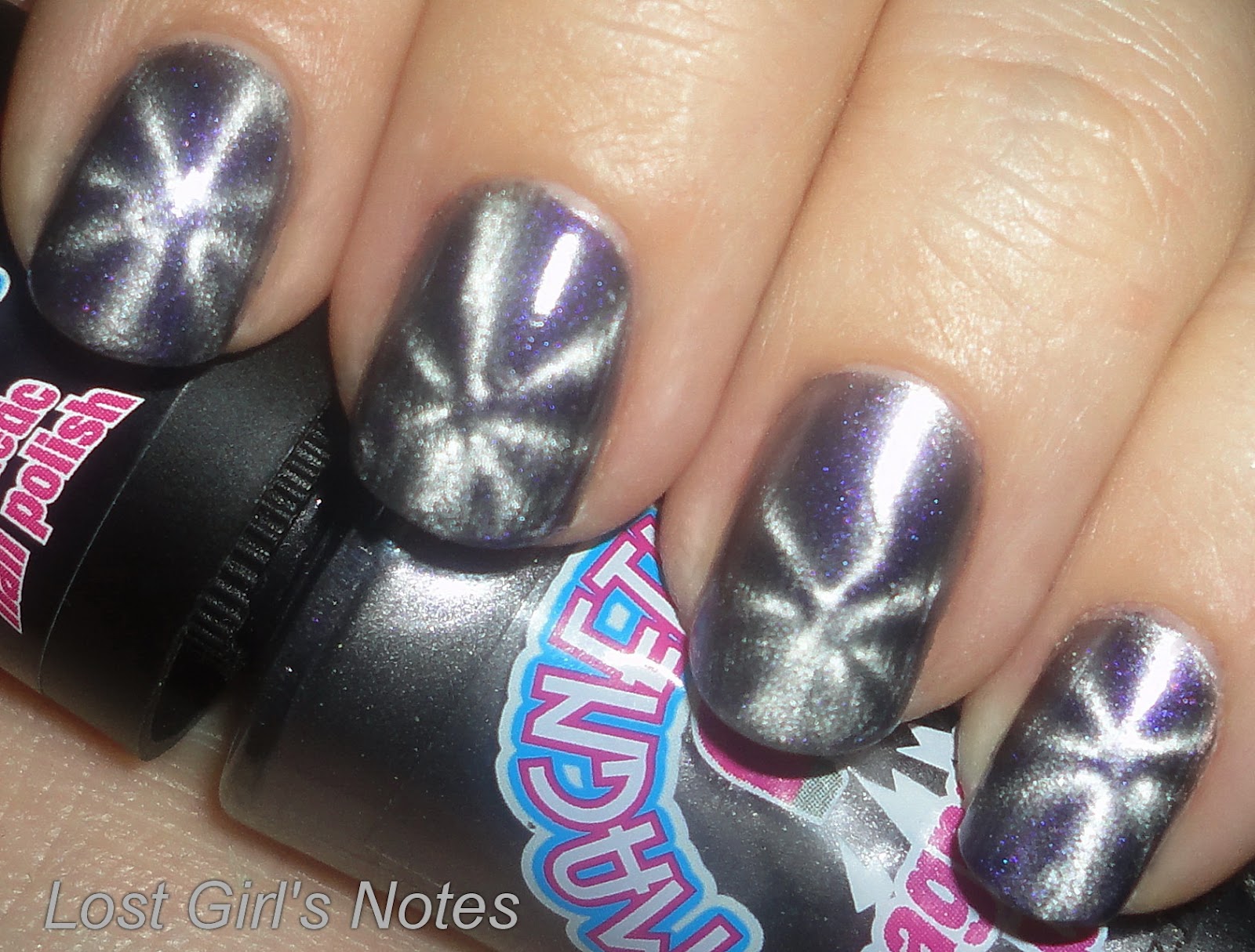 Grey Nail Polish Lost Girl's Notes