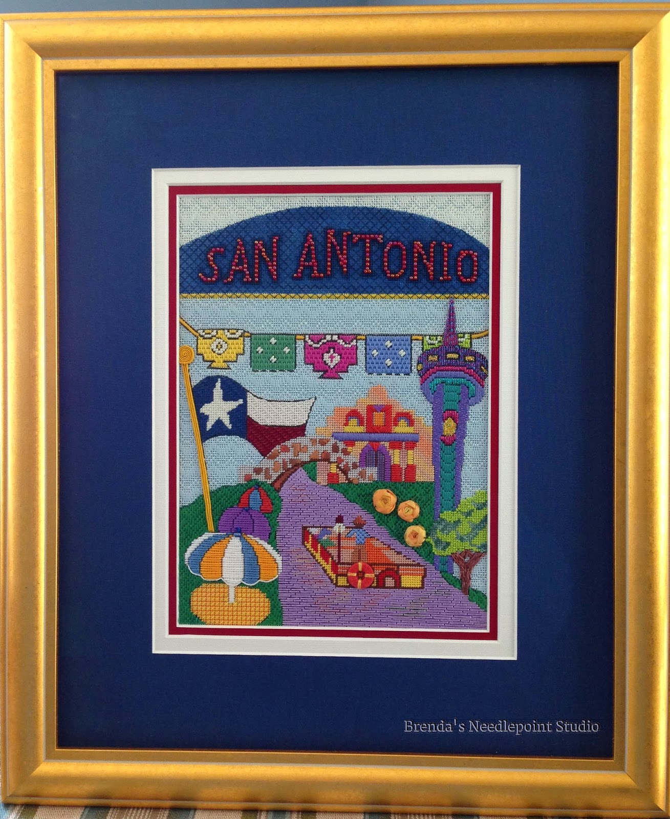Brenda's Needlepoint Studio San Antonio Painted Canvas Updated 4/22/15