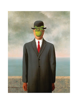 René Magritte The Son of Man-1964   