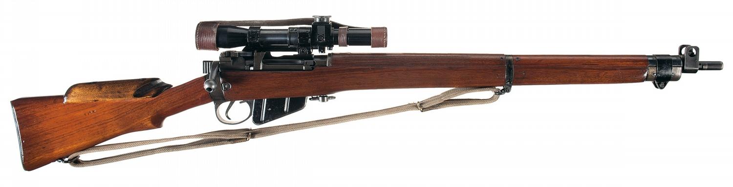 303-British-Sniper-Rifles Enfield No. 4-Based Sniper Rifles, WW2 Siper Rifle and L42A1 Sniper ...