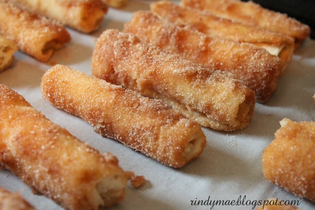 Rindy Mae Cinnamon Cream Cheese RollUps