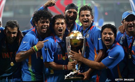 world cup 2011 winners celebration. to win World Cup for their