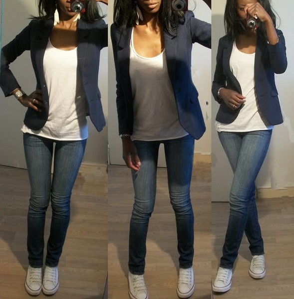 look converse blanche