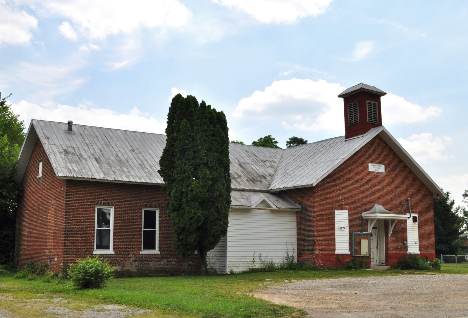 OHIO ONE ROOM SCHOOLHOUSES/CLARK COUNTY GERMAN TOWNSHIP HIGH SCHOOL