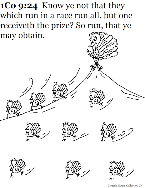 Thanksgiving Sunday School Coloring Pages