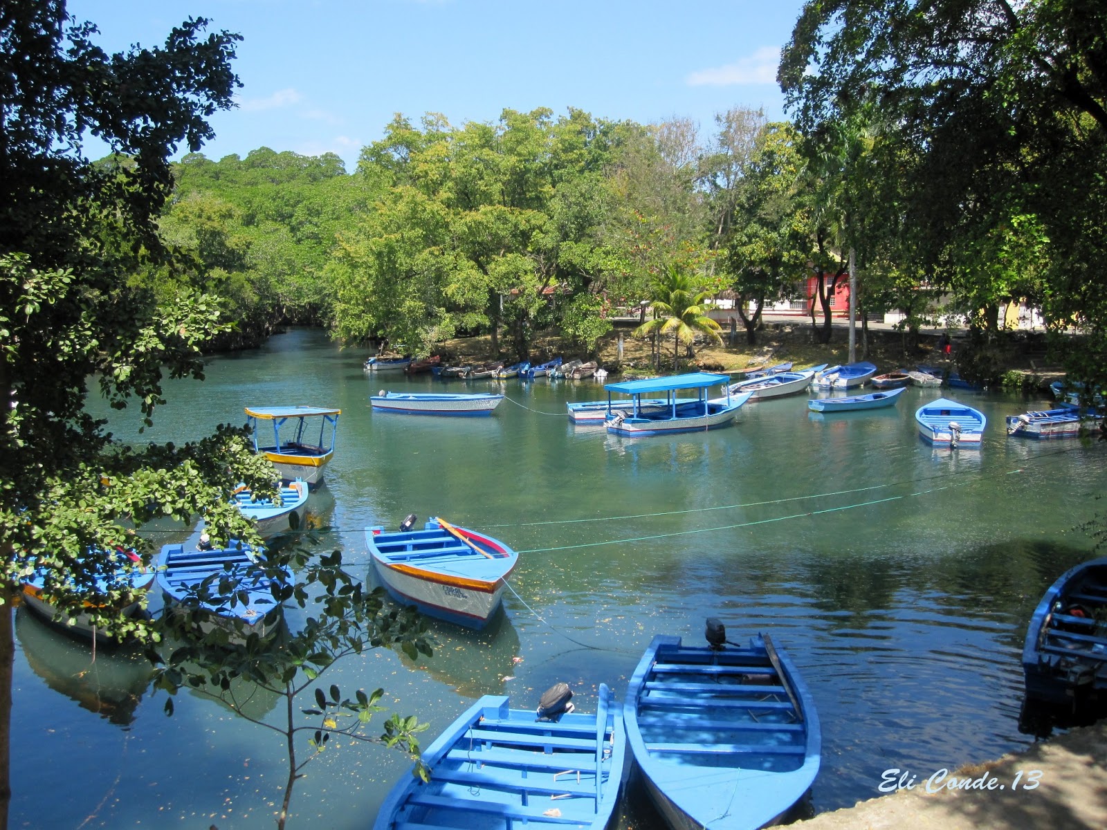 Con ojos curiosos en Rep.Dominicana Laguna GriGri