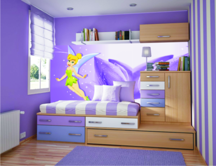 ROOMS DECOR tinkerbell wall