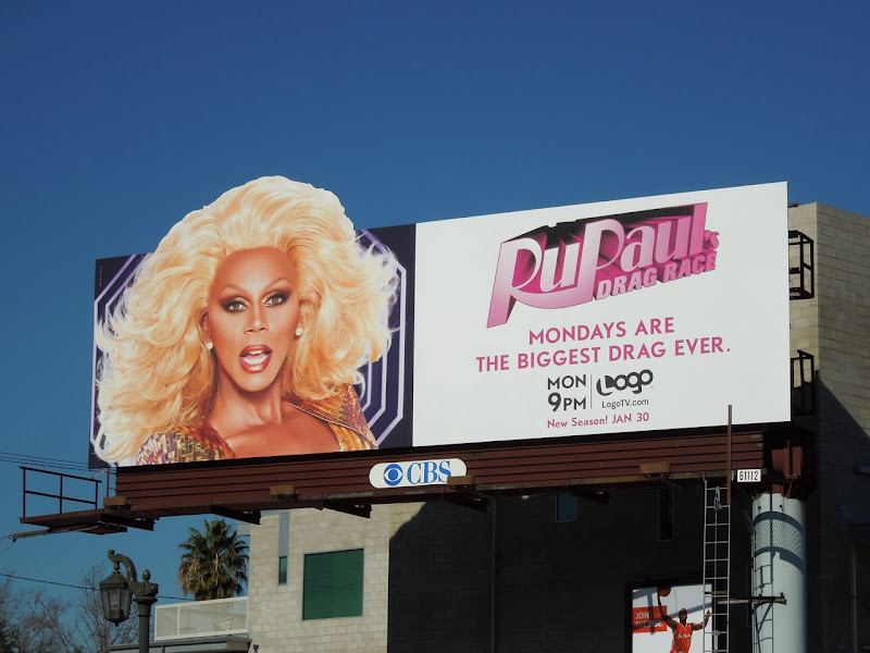 RuPaul's Drag Race 4 TV billboard