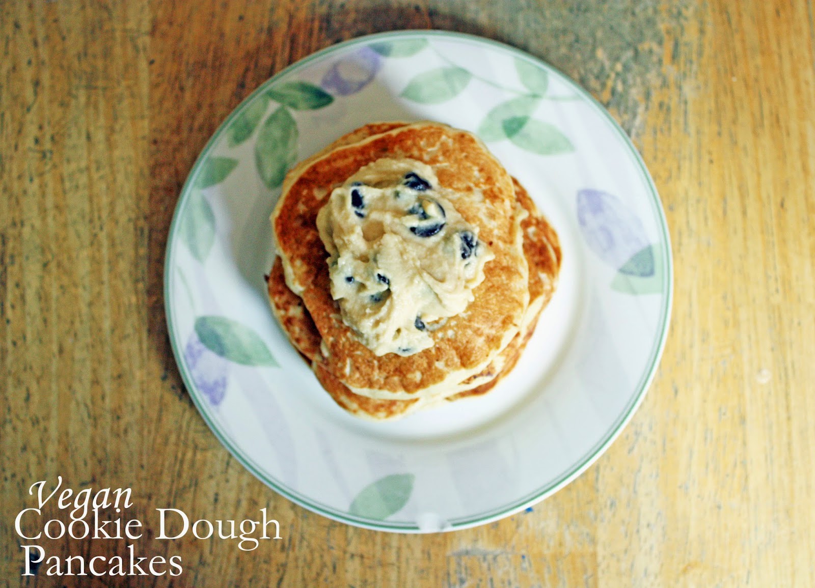 Vegan chocolate chip cookie dough pancakes How to Philosophize with Cake
