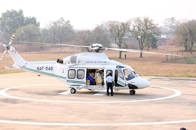 President Buhari Departs For UAE (Photos)