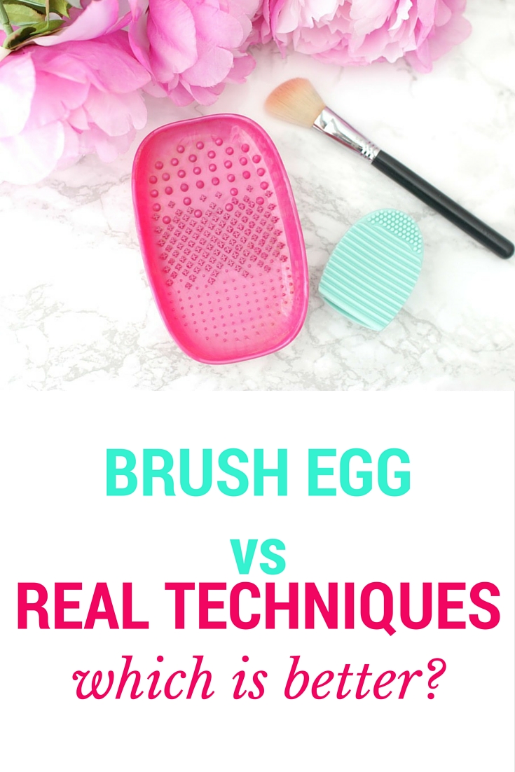 Elle Sees Beauty Blogger in Atlanta Brush Egg VS. Real Techniques