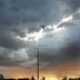 Figura assustadora preta aparece no céu de El Paso, Texas