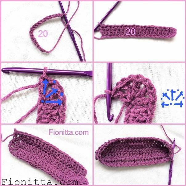Bolso tejido a Crochet