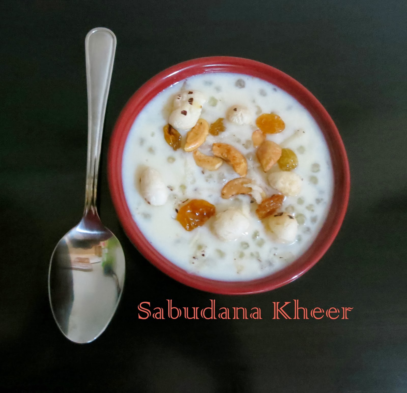 Simply Delicious Sabudana Kheer