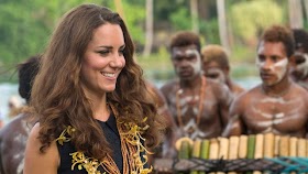 Kate Middleton got topless sculpture in Solomon Islands