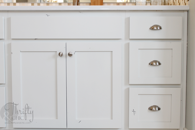 painted knotty alder cabinets