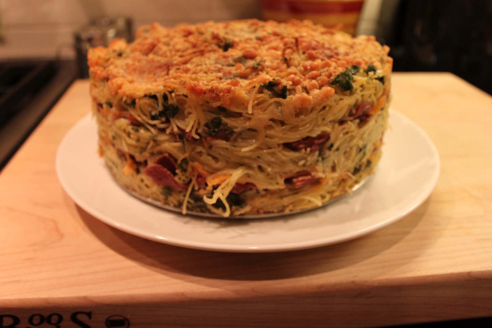 A Southerner's Notebook Capellini al Forno