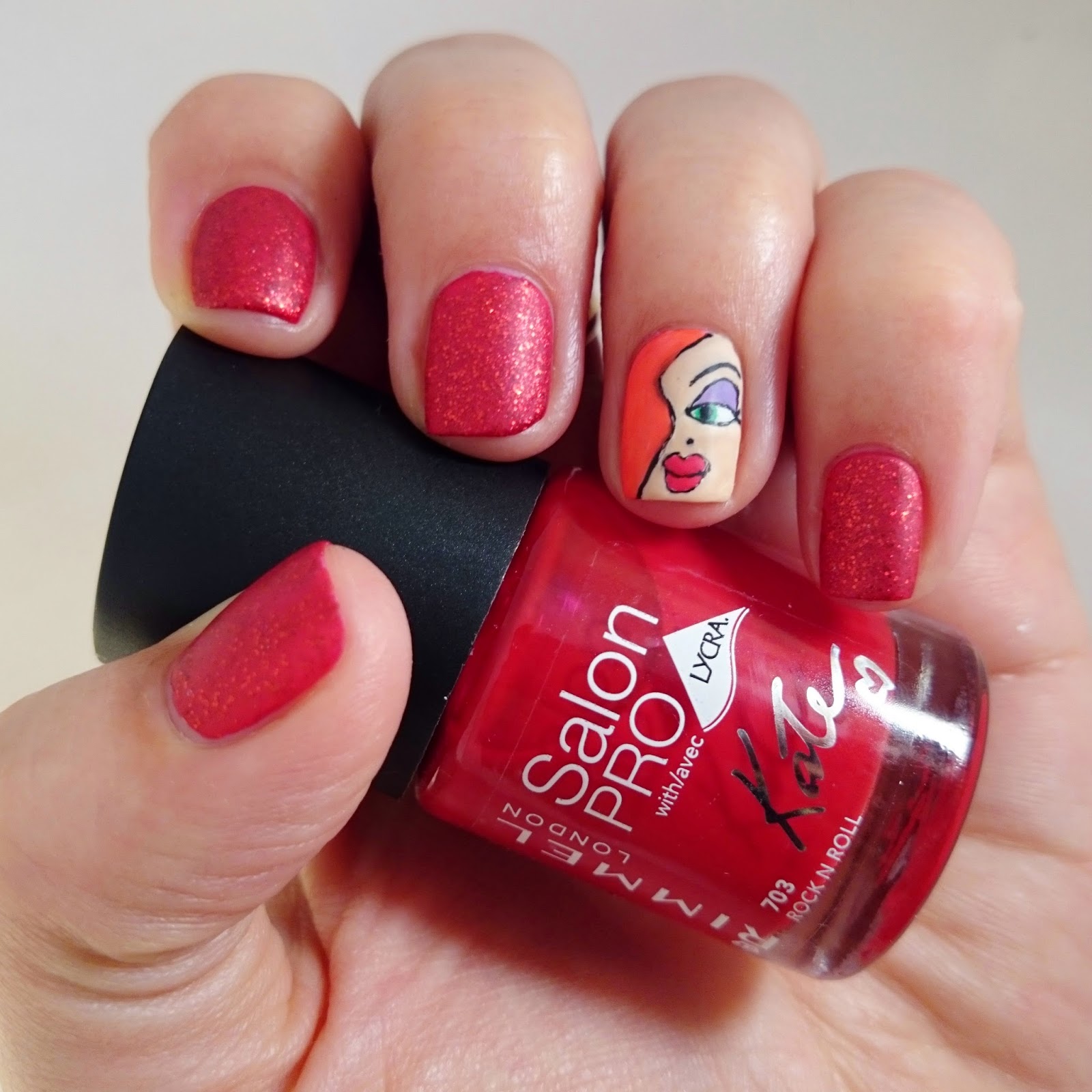 Dahlia Nails Who Painted Jessica Rabbit?