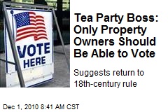 Why Only Property Owners Should Vote Why Only Property Owners Should Vote