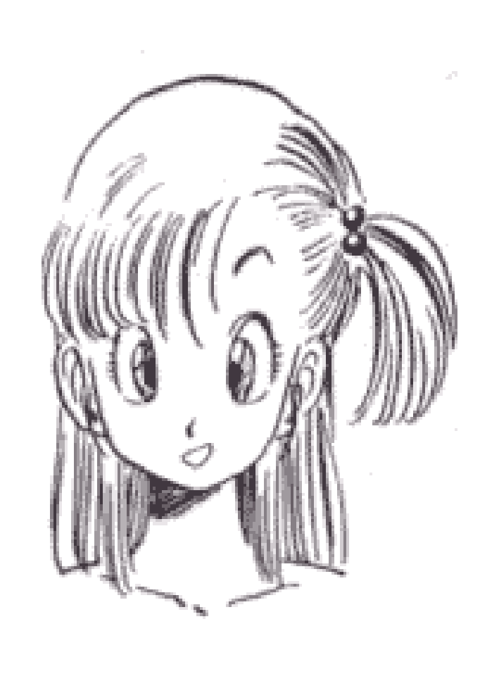 printable bulma character form dragon ball coloring pages