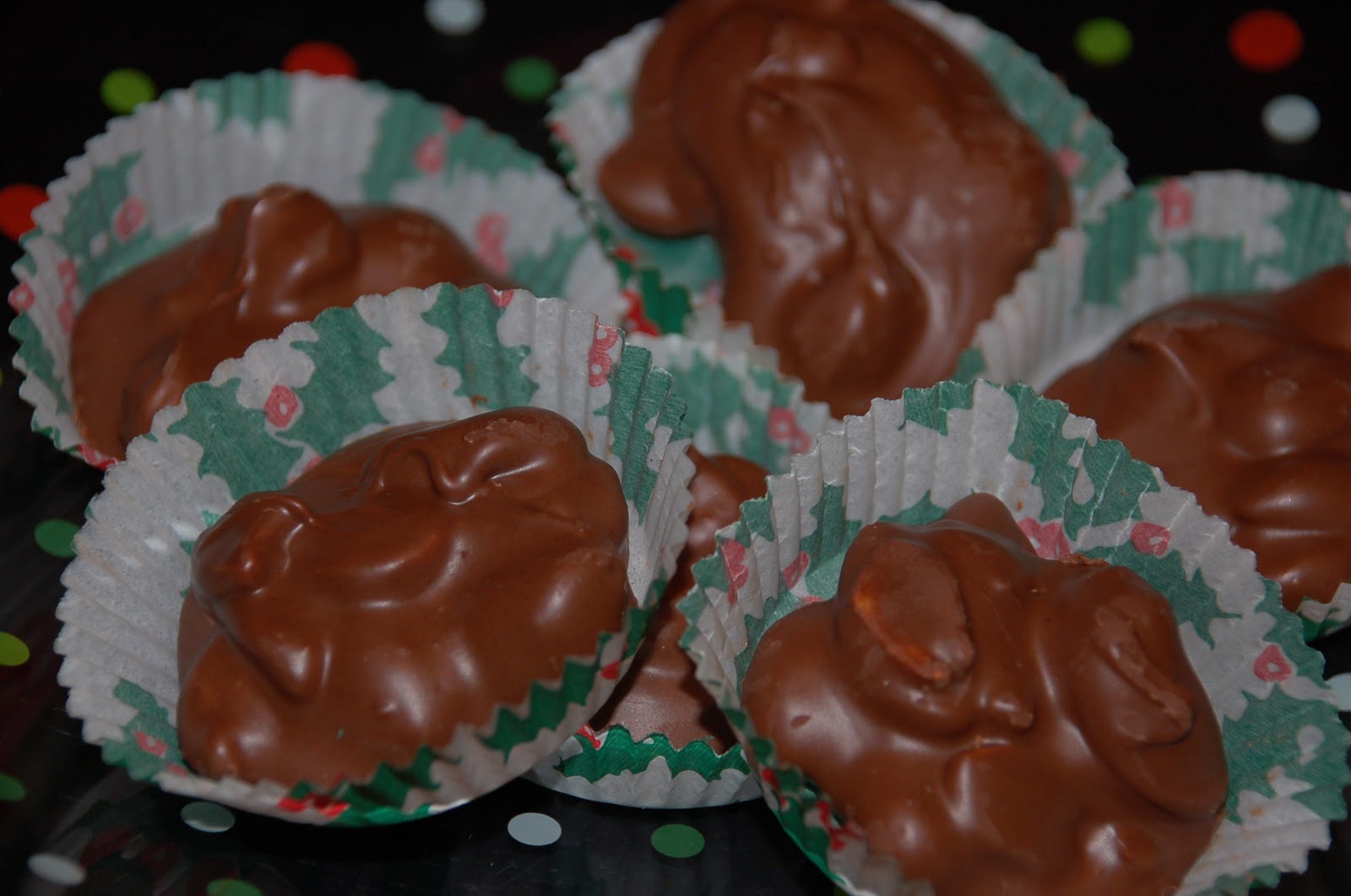 The Seventh (+1) Kitchen Crockpot Chocolate Covered Peanut Clusters