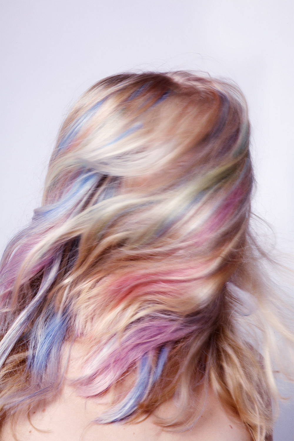 My Little Pony Pastel Rainbow Hair Editorial with Anne Sophie Monrad