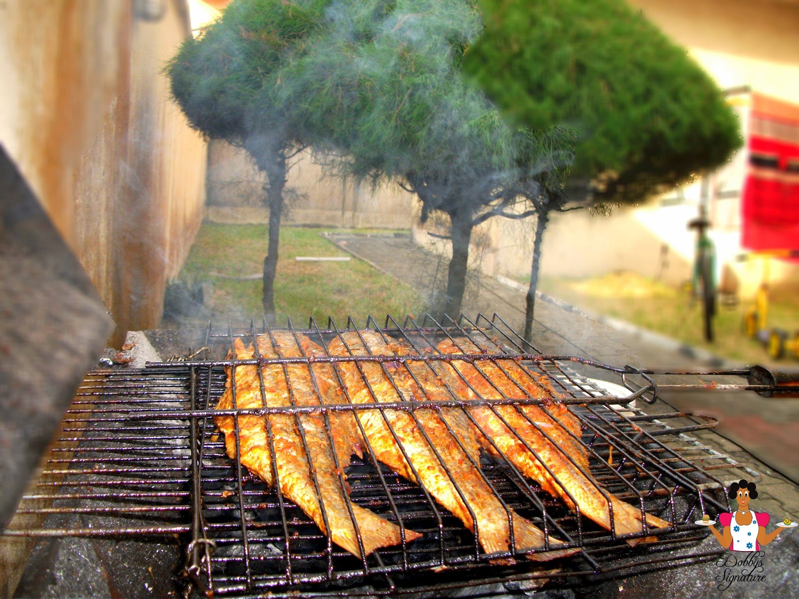 Barbecued Marinated Croaker fish Recipe On Street Foodie Waka Dobby's Signature