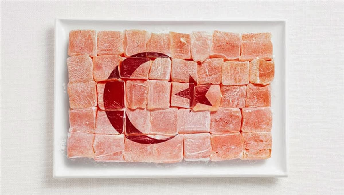 17 Macam Bendera di Dunia yang Terbuat dari Makanan