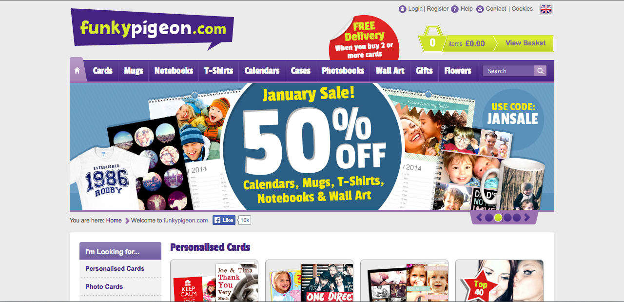 Design Context Greeting Card sites