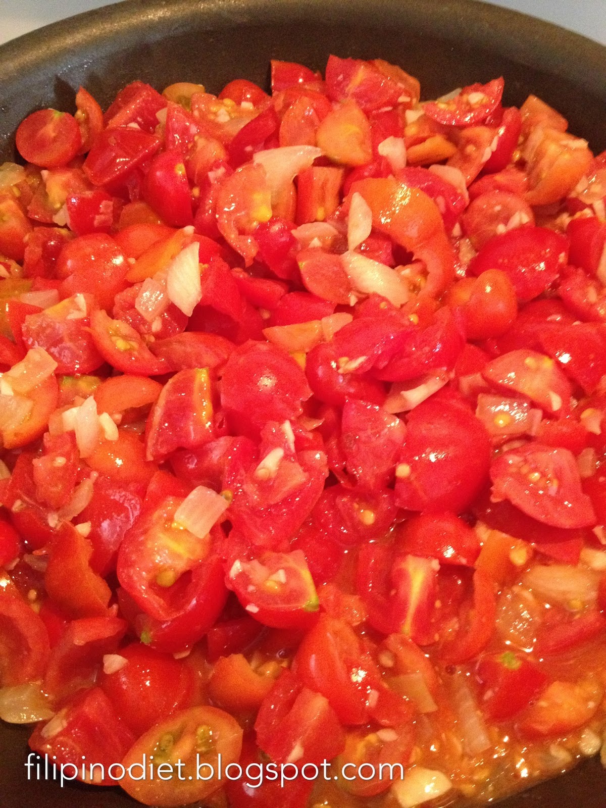 A Filipino on a Diet TOMATO SAUCE from fresh tomatoes