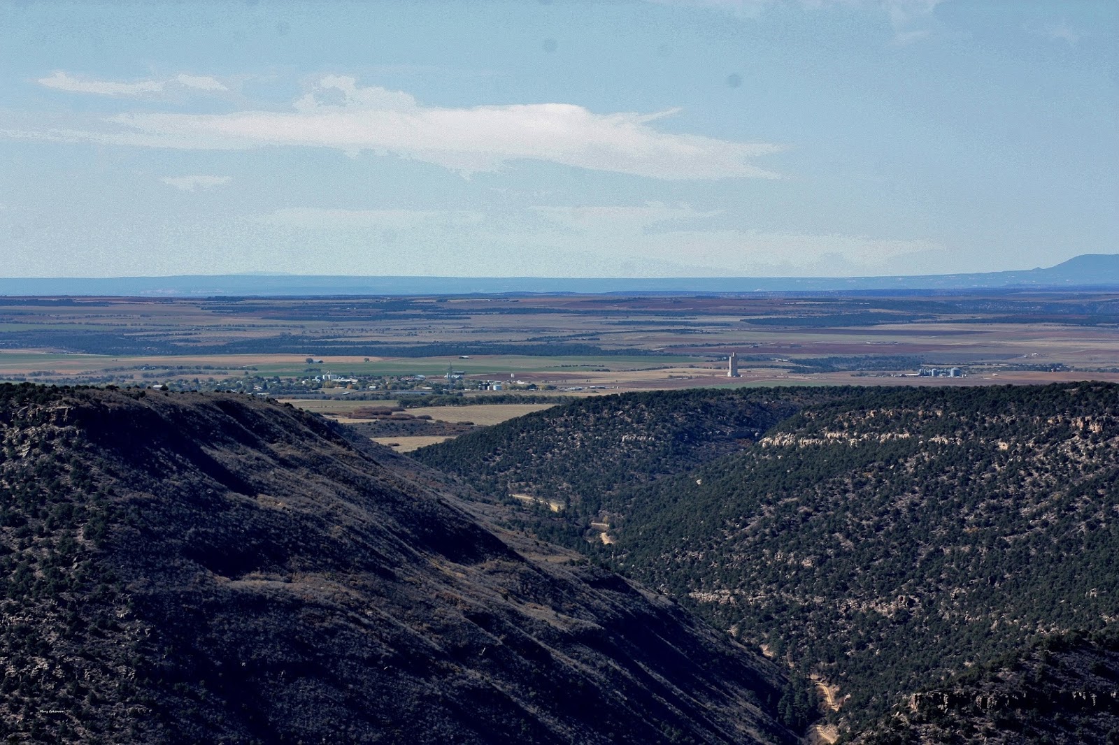 The Southwest Through Wide Brown Eyes Dolores Canyon Overlook via Dove