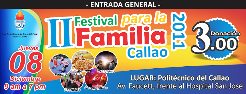 FESTIVAL PARA LA FAMILIA CALLAO 2011