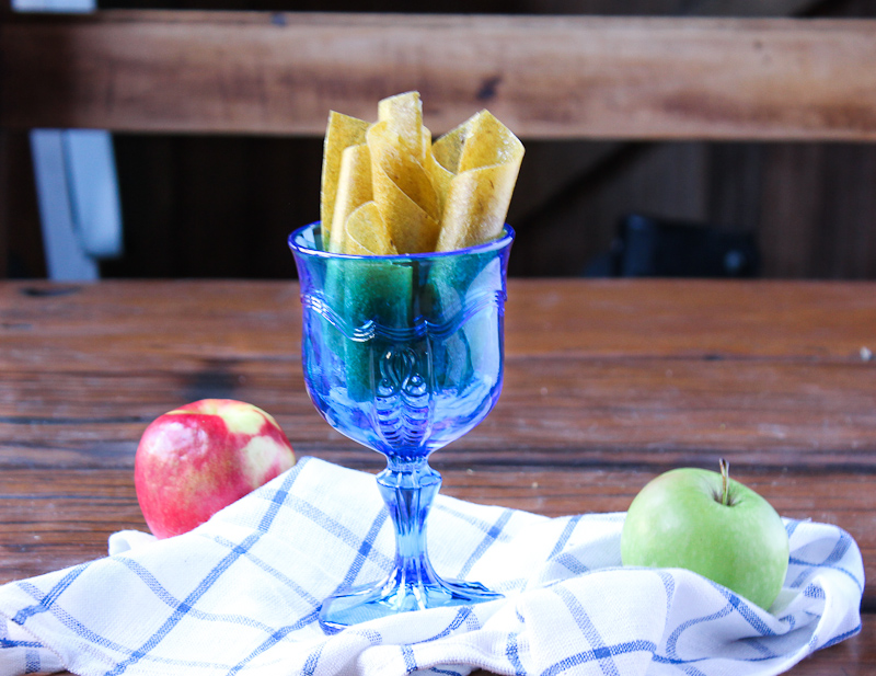 the wren and rabbit spiced apple and pear rollups