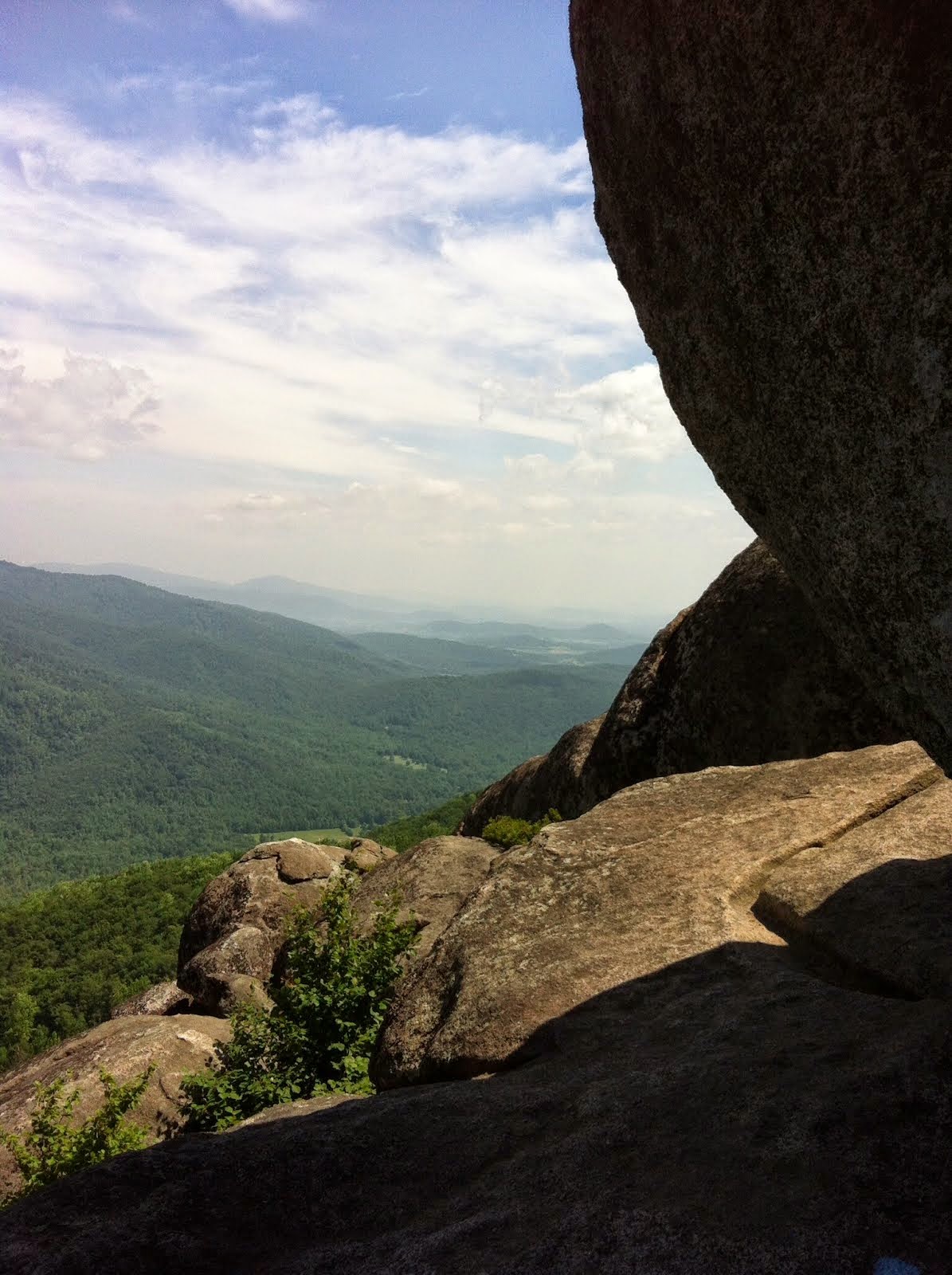 View from the top of Old Rag