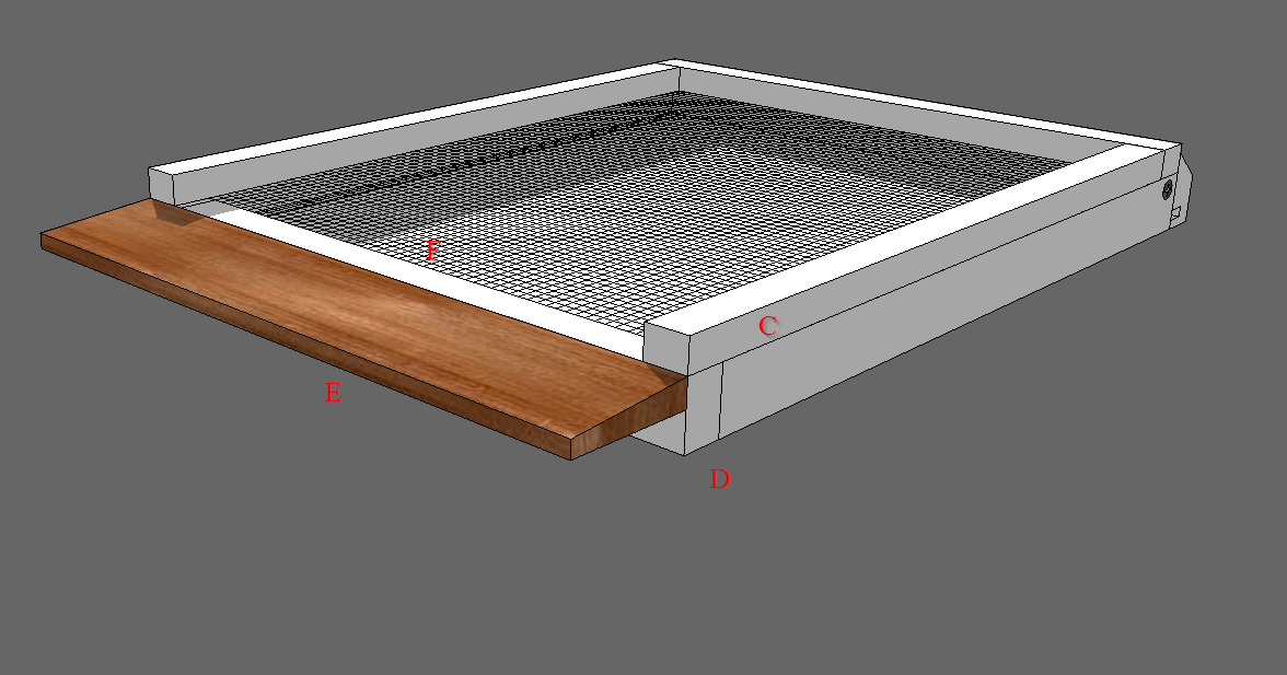 Screen Bottom Board Making