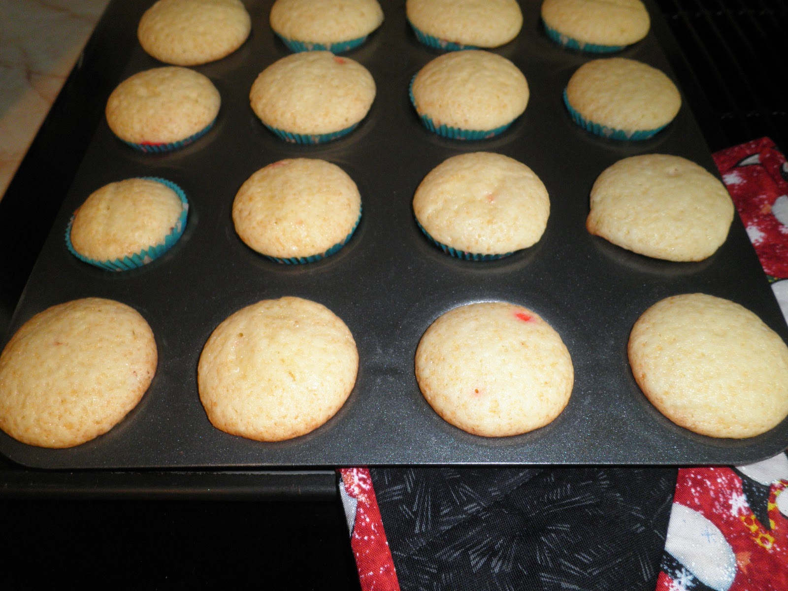 Secrets from the Cookie Princess Mini Shirley Temple Cupcakes